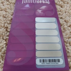 NEW Jamberry - Metallic Chrome Silver